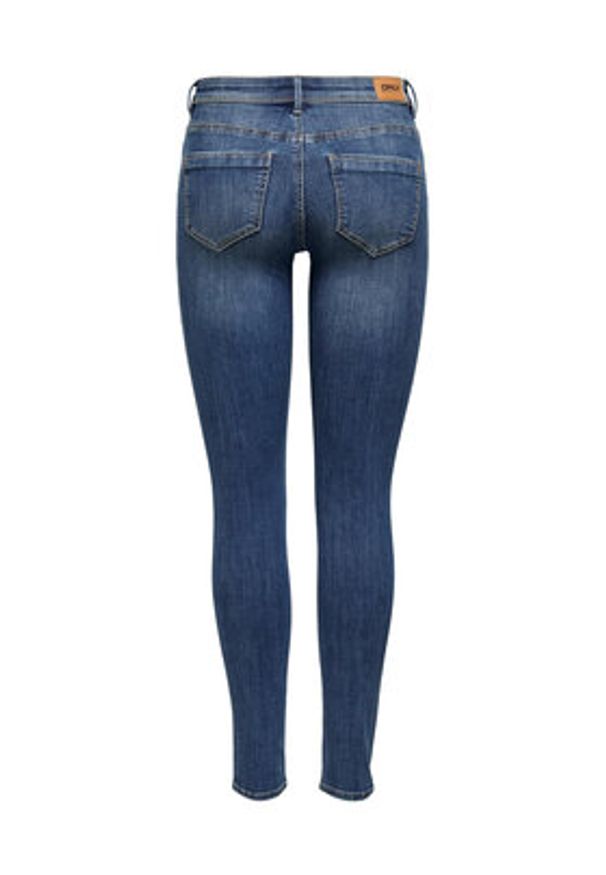 only - ONLY Jeansy Wauw 15219241 Niebieski Skinny Fit. Kolor: niebieski