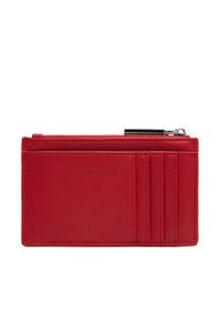 Calvin Klein Duży Portfel Damski Ck Must Zip Flap Cardholder K60K612941 Czerwony. Kolor: czerwony. Materiał: skóra #3