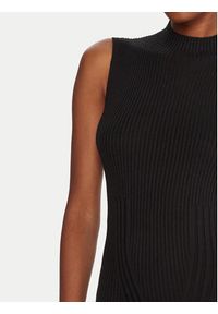 Guess Sukienka dzianinowa W5BK23 Z3OW2 Czarny Slim Fit. Kolor: czarny. Materiał: syntetyk #4