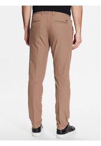 BOSS - Boss Spodnie materiałowe Kaito1_T 50487754 Beżowy Slim Fit. Kolor: beżowy. Materiał: bawełna