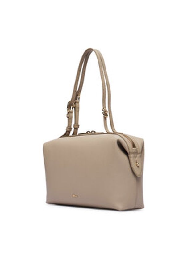 Furla Torebka Double M WB01905 BX3036 KH 4488S Beżowy. Kolor: beżowy. Materiał: skórzane