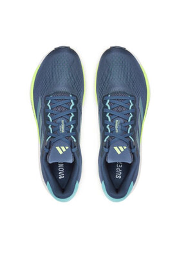 Adidas - adidas Buty do biegania Supernova Stride 2 JR0219 Granatowy. Kolor: niebieski. Materiał: materiał