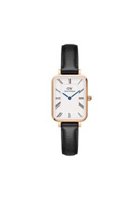 Daniel Wellington Zegarek Quadro Roman Numerals Sheffield DW00100689 Czarny. Kolor: czarny. Materiał: skóra #1