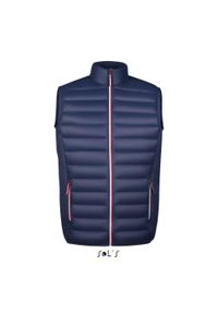 SOL'S - Kurtka puchowa bez rękawów Sol's Victoire Bw. Kolor: niebieski. Materiał: puch. Długość rękawa: bez rękawów #1