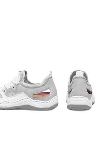 Rieker Sneakersy L0539-80 Biały. Kolor: biały #4