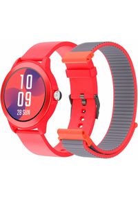 Smartwatch SPC Internet 9651R Czerwony. Rodzaj zegarka: smartwatch. Kolor: czerwony