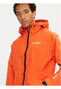 Adidas - adidas Kurtka przeciwdeszczowa TERREX XPERIOR GORE-TEX PACLITE HN2909 Pomarańczowy Regular Fit. Kolor: pomarańczowy. Materiał: syntetyk. Technologia: Gore-Tex #4