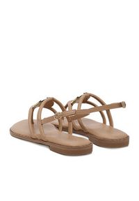 Nine West Sandały 123AL1754 Beżowy. Kolor: beżowy. Materiał: skóra #2