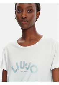 Liu Jo T-Shirt TA5267 JS923 M9112 Niebieski Regular Fit. Kolor: niebieski. Materiał: bawełna #5