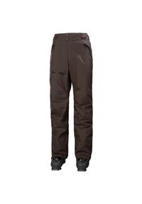 Spodnie narciarskie Helly Hansen Sogn. Kolor: brązowy. Sezon: zima. Sport: narciarstwo
