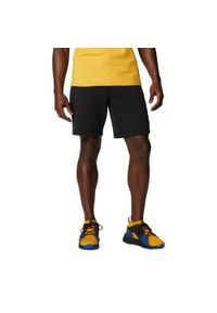 columbia - Spodenki trekkingowe męskie Columbia Logo Fleece. Kolor: szary. Długość: krótkie #1