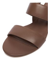Gino Rossi - GINO ROSSI Sandały C-LP355740-1 Brązowy. Kolor: brązowy. Materiał: skóra #5