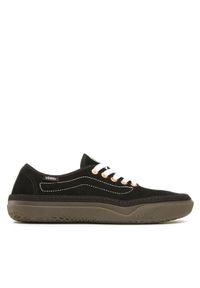 Vans Tenisówki Circle Vee Se VN0005VGB9M1 Czarny. Kolor: czarny. Materiał: zamsz, skóra