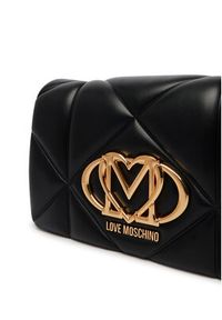 Love Moschino - LOVE MOSCHINO Torebka JC4043PP1PLC0000 Czarny. Kolor: czarny. Materiał: skórzane #3