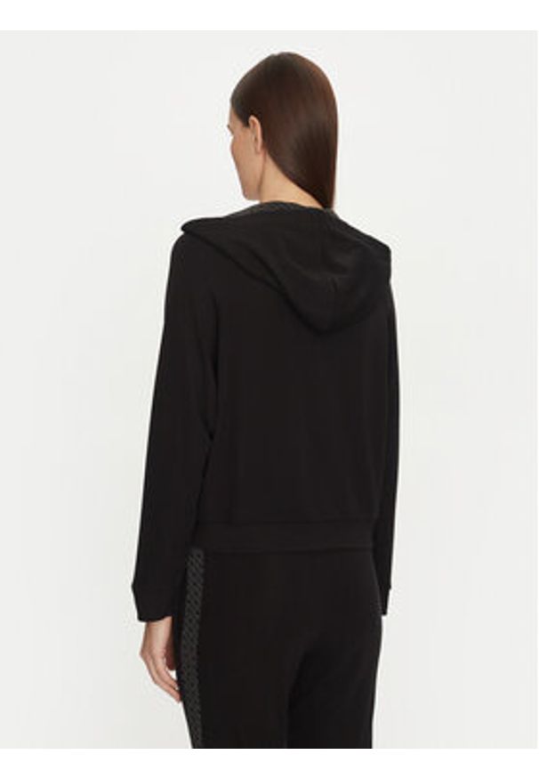 BOSS Bluza 50535842 Czarny Regular Fit. Kolor: czarny. Materiał: syntetyk