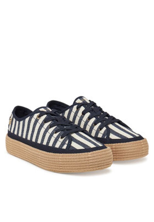 TOMMY HILFIGER - Tommy Hilfiger Espadryle FW0FW08646 Kolorowy. Materiał: materiał. Wzór: kolorowy