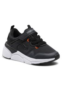 Sneakersy Bagheera Vision Jr 86487-2 C0162 Black/Orange. Kolor: czarny. Materiał: materiał #1