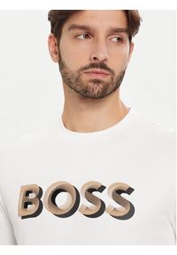 BOSS T-Shirt H-Thompson 656 50551902 Biały Regular Fit. Kolor: biały. Materiał: bawełna #3
