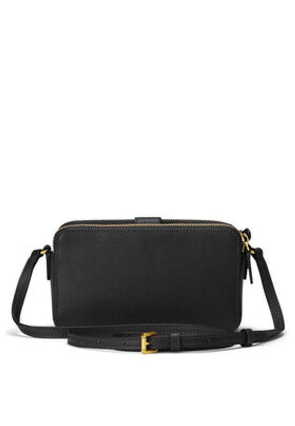 Lauren Ralph Lauren - LAUREN RALPH LAUREN Torebka 432951475002 Czarny. Kolor: czarny. Materiał: skórzane