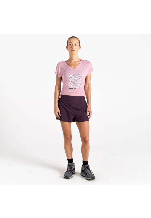 DARE 2B - Spodenki turystyczne damskie Off Trail. Kolor: fioletowy. Materiał: poliester. Sport: fitness, bieganie, turystyka piesza