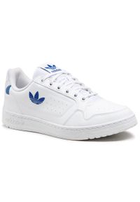 Adidas - Buty adidas Ny 90 FZ2247 Ftwwht/Royblu/Ftwwht. Kolor: biały. Materiał: skóra