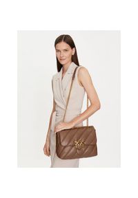 Pinko - Torebka PINKO. Kolor: beżowy #1