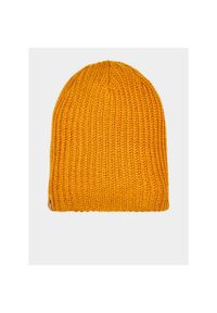 Fjällräven - Czapka Fjallraven Ovik Melange Beanie - m.yellow. Kolor: żółty