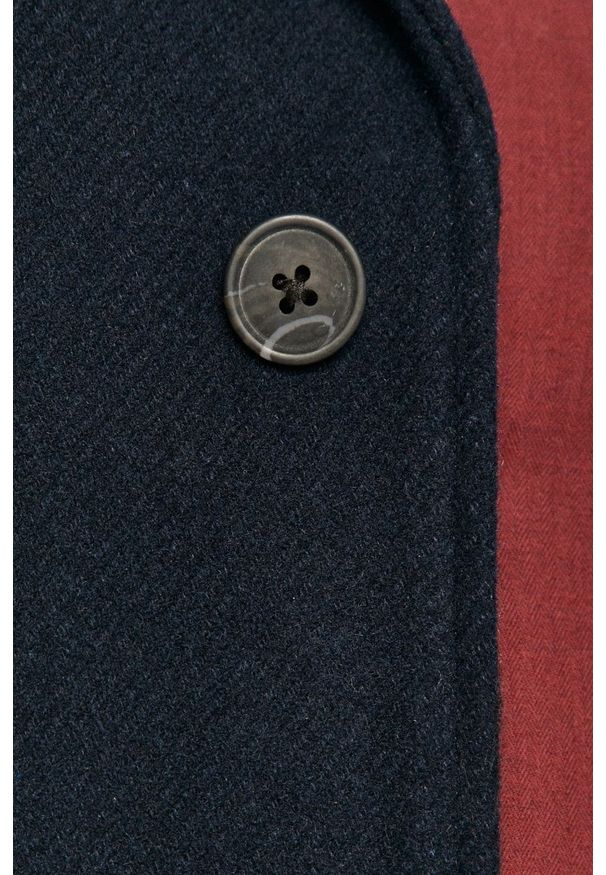 Selected - Płaszcz. Okazja: na co dzień. Kolor: niebieski. Styl: casual