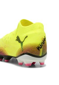 Puma - Buty piłkarskie FUTURE 8 PRO FG/AG PUMA Yellow Alert Black Sun Struck Pink. Kolor: czarny, różowy, wielokolorowy, żółty. Sport: piłka nożna