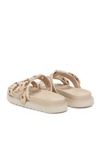 MEXX Klapki CEO-HY86009-29 Beżowy. Kolor: beżowy. Materiał: skóra #8