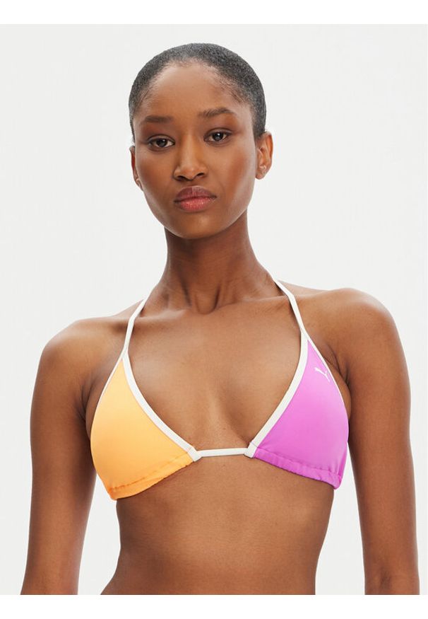Puma Góra od bikini 907666 Różowy. Kolor: różowy. Materiał: syntetyk