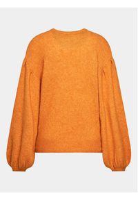 Moss Copenhagen Sweter Mschlillian 17725 Pomarańczowy Loose Fit. Kolor: pomarańczowy #3