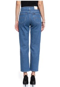 Lee - SPODNIE DAMSKIE LEE 5 POCKET WIDE LEG MYSTIC STONE L30SDJJI 112106615