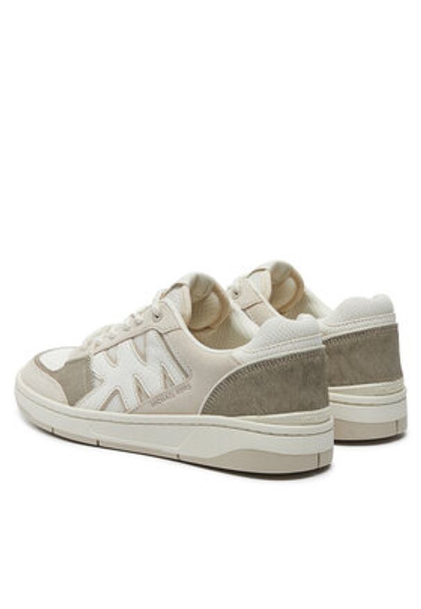 MICHAEL Michael Kors Sneakersy Rebel 43T4RBFS7D Beżowy. Kolor: beżowy. Materiał: zamsz, skóra