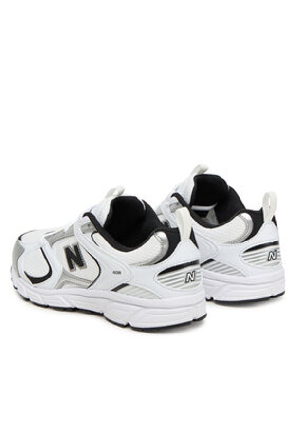 New Balance Sneakersy ML408WB Biały. Kolor: biały. Materiał: skóra