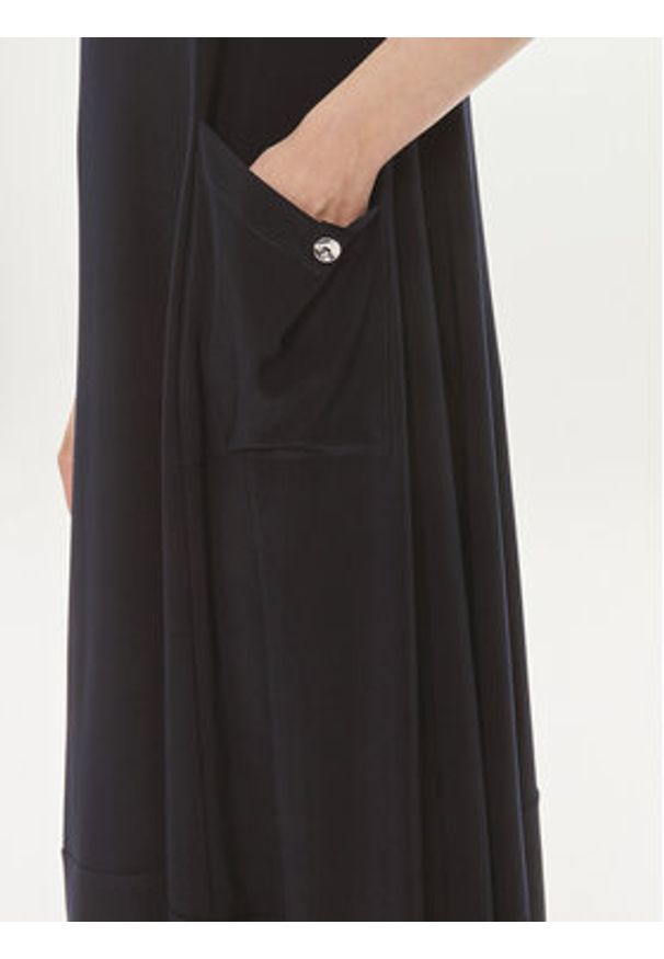 Joseph Ribkoff Sukienka codzienna 241156 Granatowy Relaxed Fit. Okazja: na co dzień. Kolor: niebieski. Materiał: syntetyk. Typ sukienki: proste. Styl: casual