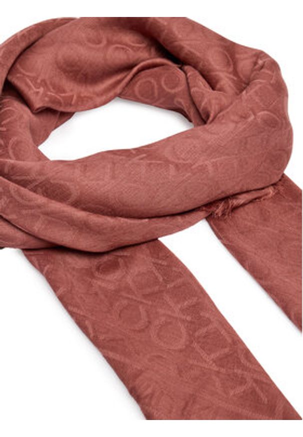 Calvin Klein Chusta K60K608779 Różowy. Kolor: różowy