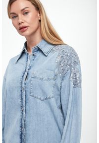 Liu Jo - Koszula damska denim LIU JO. Materiał: denim