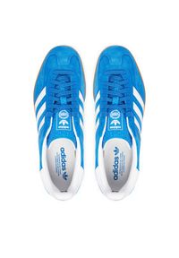 Adidas - adidas Sneakersy Gazelle Indoor JI2061 Niebieski. Kolor: niebieski. Materiał: skóra, zamsz. Model: Adidas Gazelle #4