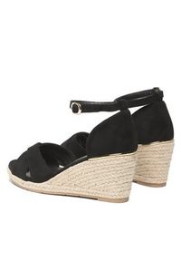 Jenny Fairy Espadryle WSS20802-01 Czarny. Kolor: czarny. Materiał: materiał #2