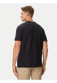 Beverly Hills Polo Club T-Shirt P-SS26M-TS0002 Granatowy Regular Fit. Typ kołnierza: polo. Kolor: niebieski. Materiał: bawełna #4