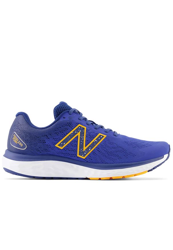 Buty New Balance Fresh Foam 680 v7 M680BN7 - granatowe. Okazja: na co dzień. Kolor: niebieski. Materiał: materiał, syntetyk. Szerokość cholewki: normalna. Sport: fitness