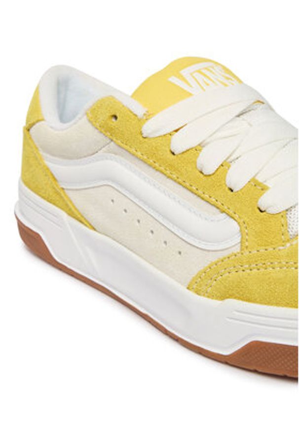 Vans Sneakersy Hylane VN000D1JFSH1 Żółty. Kolor: żółty. Materiał: skóra, zamsz