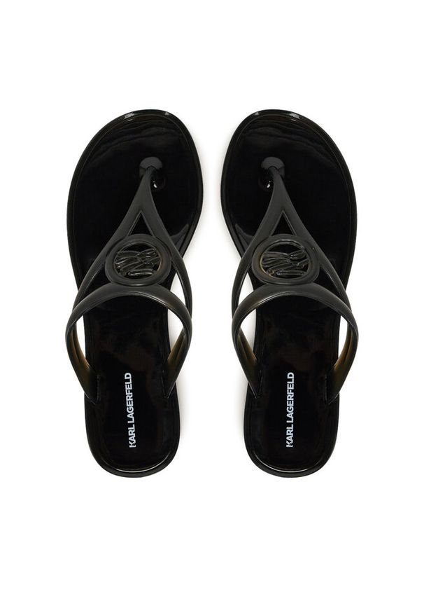 Karl Lagerfeld - Japonki KARL LAGERFELD. Kolor: czarny