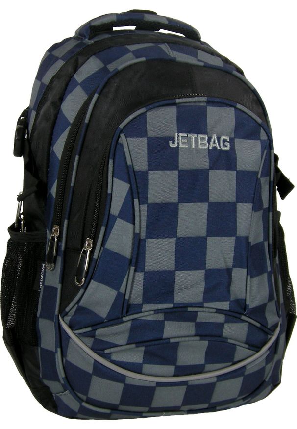 Derform Plecak Jetbag 18G12 czarno-szary (PLJ18G12). Kolor: czarny, szary, wielokolorowy