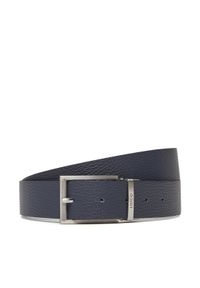 Hugo - HUGO Pasek Męski 50548369 Czarny. Kolor: czarny. Materiał: skóra