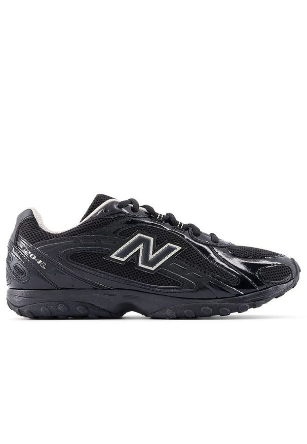 Buty unisex New Balance U204LMRA - czarne. Kolor: czarny. Materiał: syntetyk, materiał, guma. Szerokość cholewki: normalna