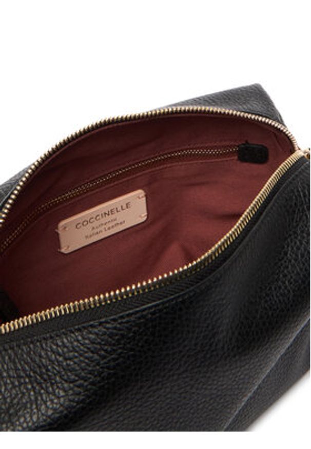 Coccinelle Torebka NORY Czarny. Kolor: czarny. Materiał: skórzane