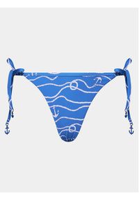 Seafolly Dół od bikini Ahoy 40706 Niebieski. Kolor: niebieski. Materiał: syntetyk #5