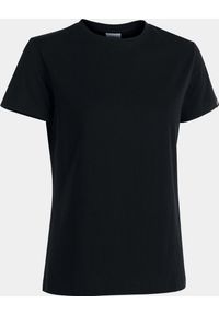 T-shirt Joma Desert damski, czarny, 2XL, 100% bawełna. Kolor: czarny. Materiał: bawełna. Sport: fitness